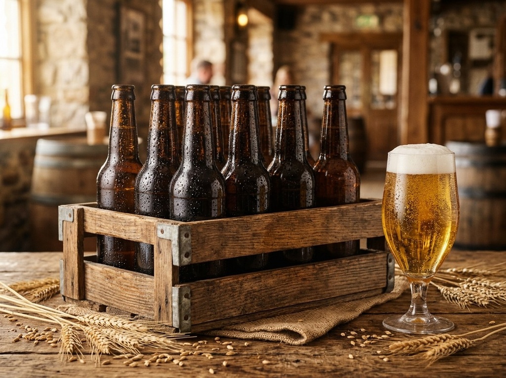 [UNITANC-P02] Bere Blondă „Orașul Vechi” Pale Lager (Bax 20 × 0.5L)